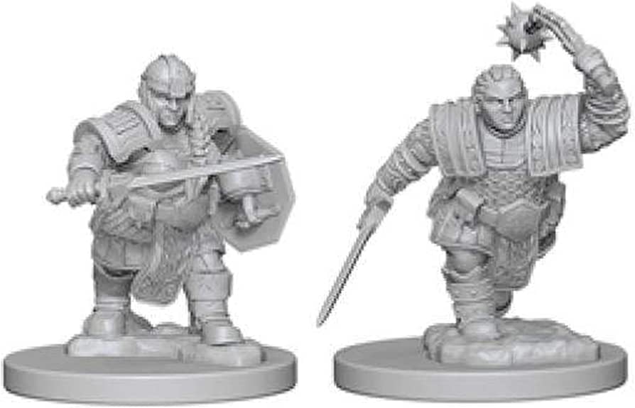 D&D® Nolzurs Marvelous Miniatures - Dwarf Female Fighter